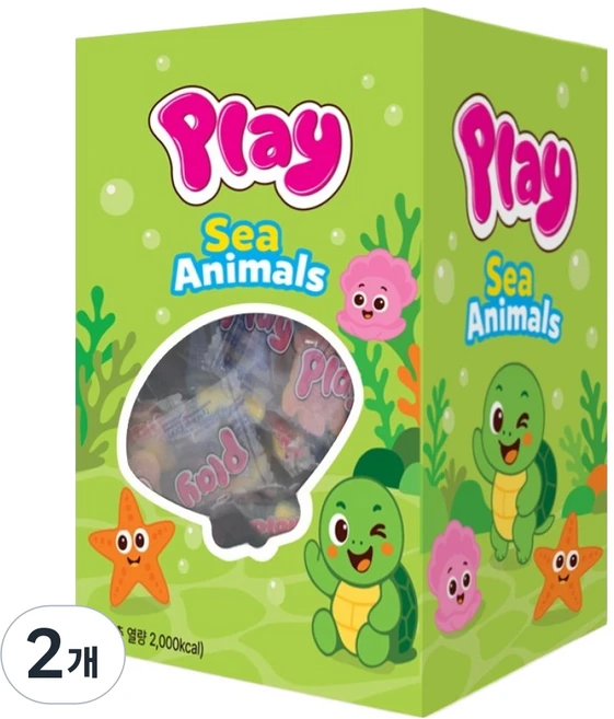 알도르플레이 플레이 시 애니멀 100P, 700g, 2개 - 쿠팡