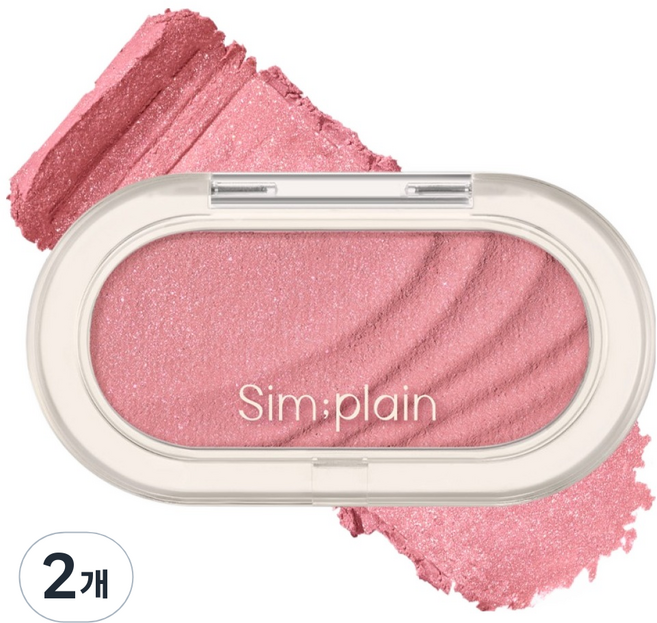 심플레인 글림 온 치크, 01글림온하트, 2개