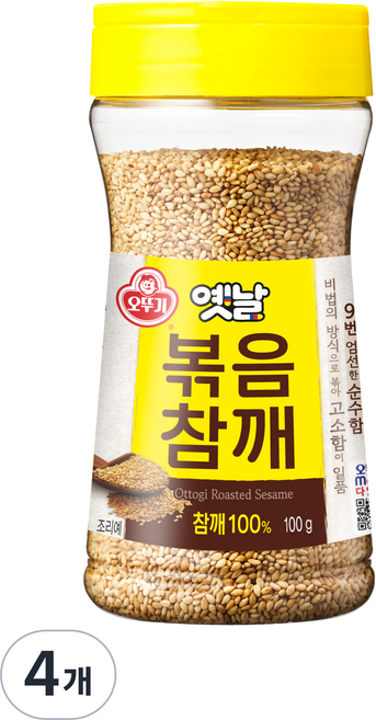 오뚜기 옛날 볶음 참깨, 100g, 4개