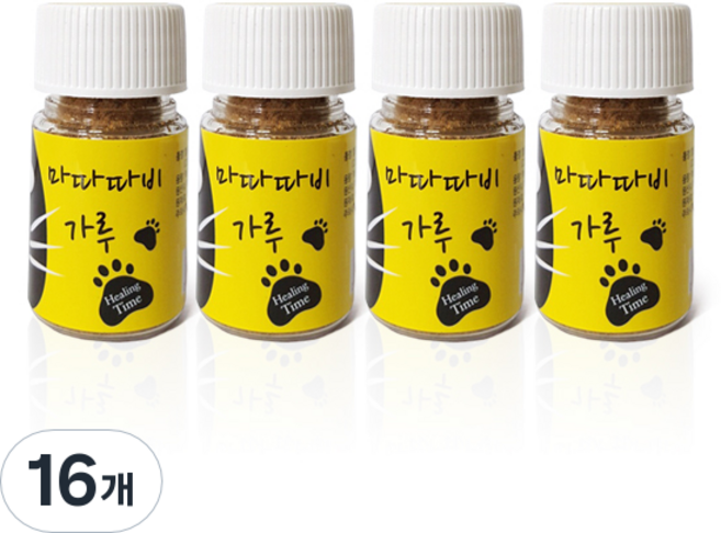 힐링타임 고양이 가루, 마따따비, 6g, 16개