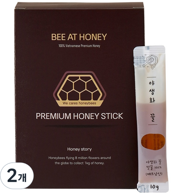비엣꿀 꿀 스틱, 300g, 2개