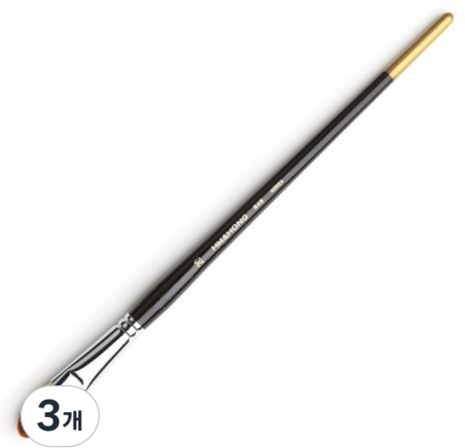 화홍산업 유화&아크릴용 848, 20호, 3개