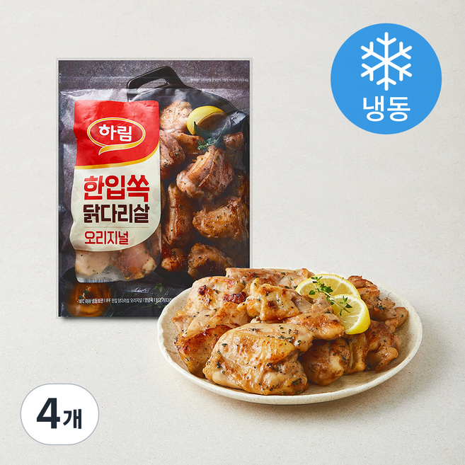 하림 IFF 한입쏙 닭다리살 오리지널 (냉동), 500g, 4개, 1개입