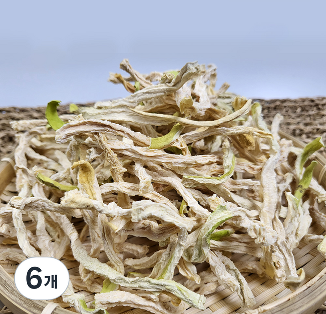 韓國產蘿蔔絲乾, 6個, 100g