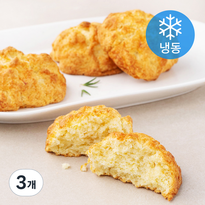 예술방앗간 고메버터 스콘 (냉동), 80g, 4개입, 3개