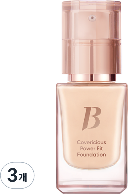 바닐라코 커버리셔스 파워 핏 파운데이션 올뉴 미니어처 14ml, 3개, 21 아이보리