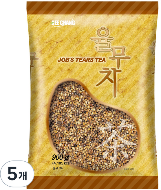 희창 율무차, 900g, 5개, 1개입