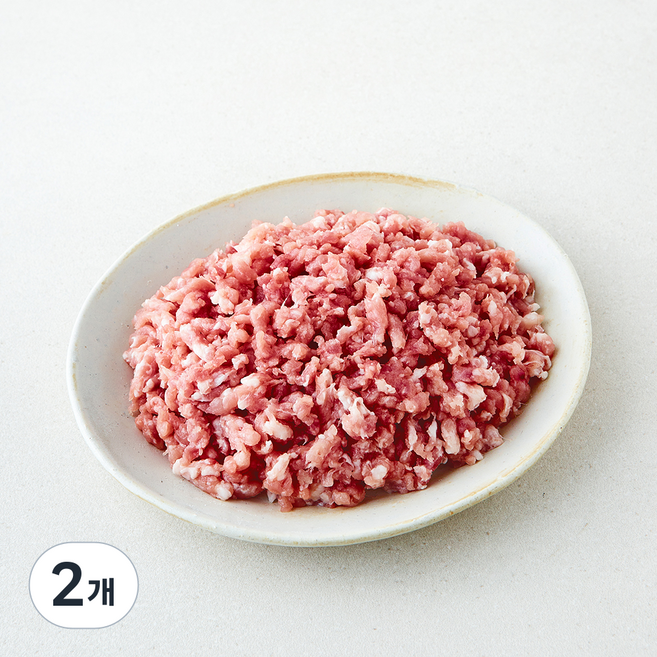 하이포크 저탄소 인증 한돈 뒷다리 다짐육 (냉장), 2개, 500g