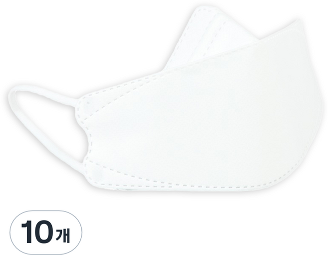 미담마스크 자외선 차단 마스크, 화이트, 10개, 20개입