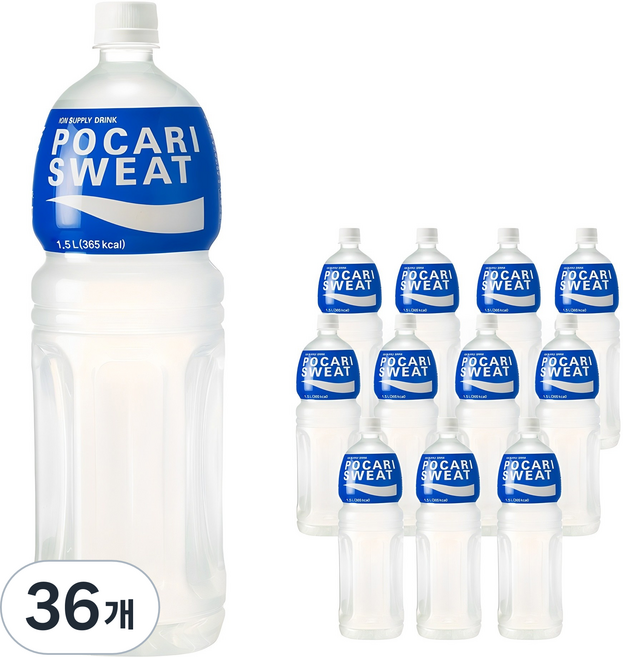포카리스웨트 동아오츠카, 1.5L, 36개