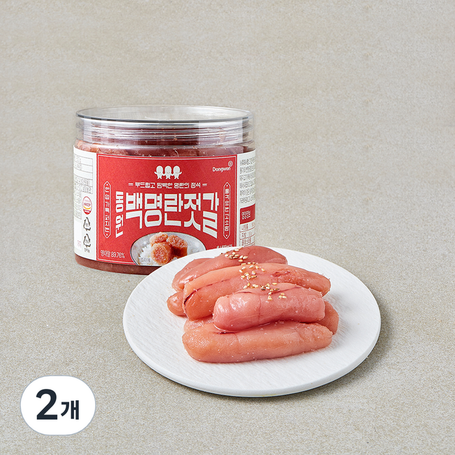 동원 백명란, 500g, 2개