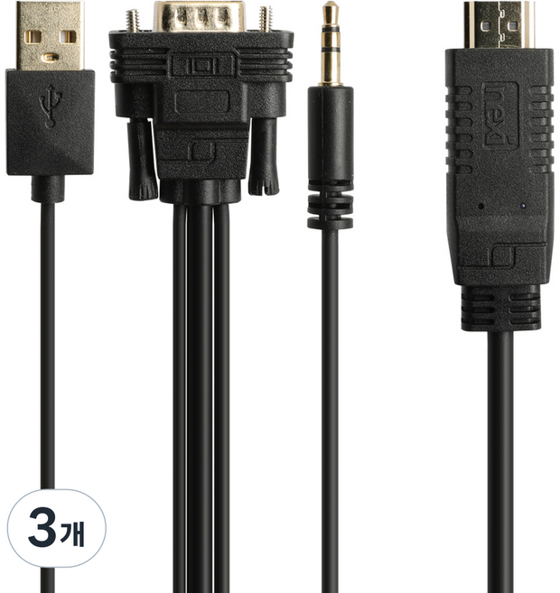 nexi VGA to HDMI 連接線 1.8m NX927, NX-VHC018