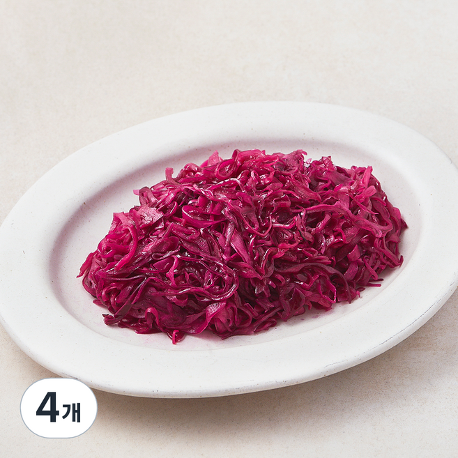 강남밥상 적양배추라페, 180g, 4개