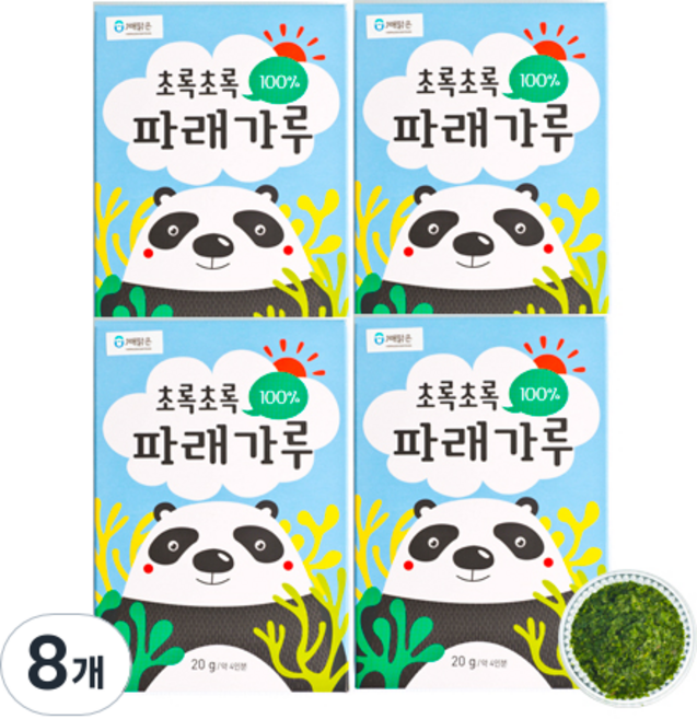 바다모음 초록초록 파래가루, 파래맛, 8개, 20g