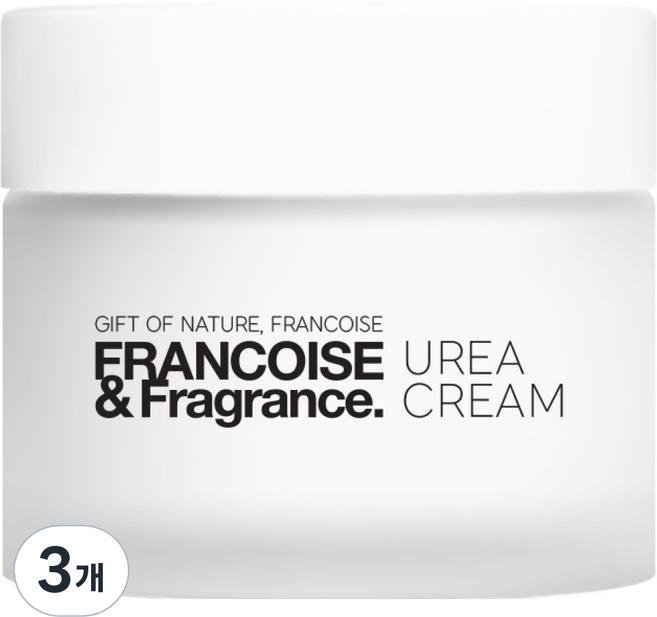 FRANCOISE&Fragrance. 尿素霜, 3個, 100g