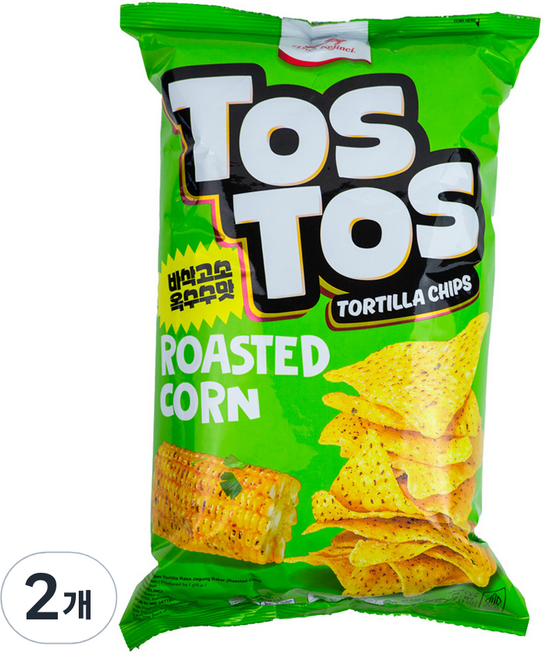 두아끌린찌 토스토스 로스티드 콘 토르티야 칩, 145g, 2개