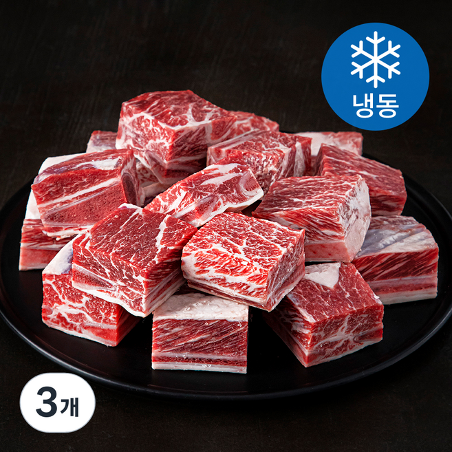 미국산 찜갈비 (냉동), 1.4kg, 3개