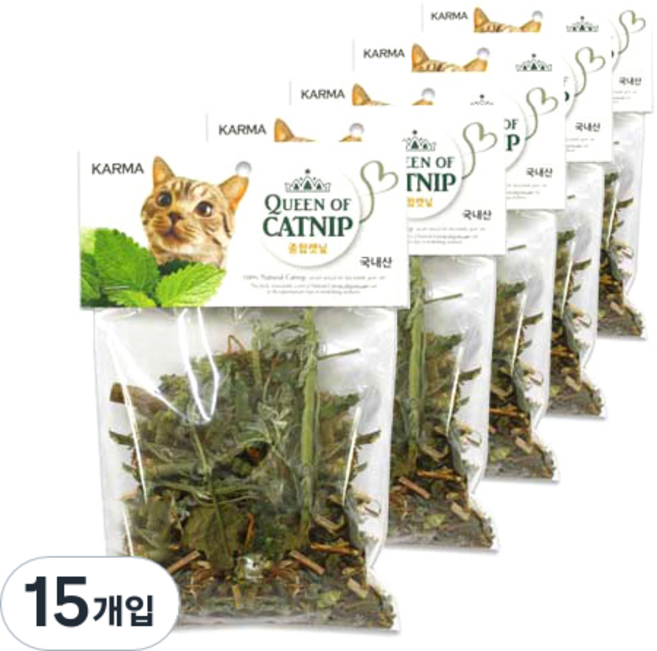 카르마 종합캣닢, 13g, 15개