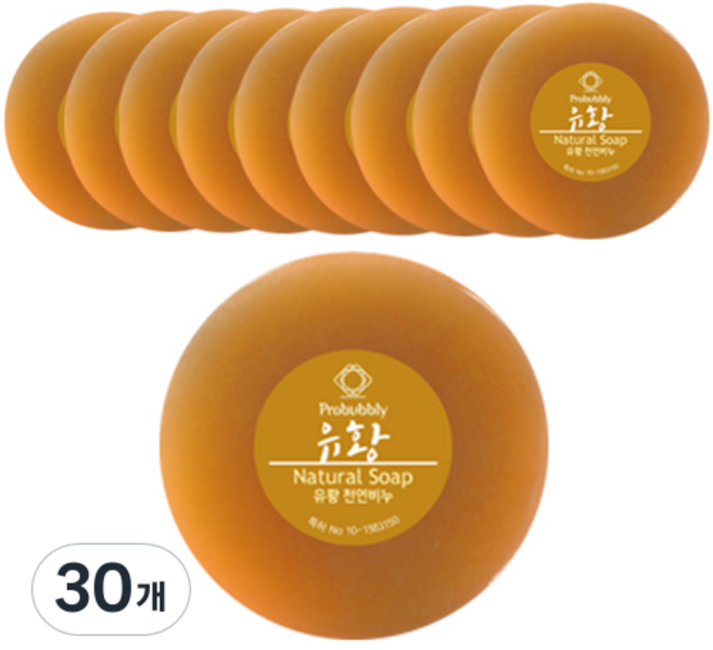 Probubbly 中性硫磺皂, 110g, 30個