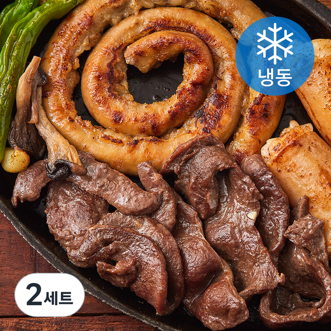곰곰 대창곱창 모듬구이 세트 (냉동), 550g, 2세트