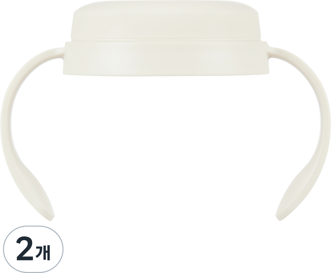 티지엠 쌀알 젖병 전용 핸들, 2개, 단품(퓨어화이트)