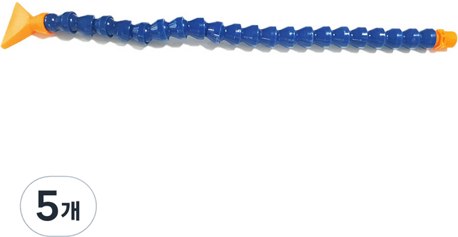 噴射切削油軟管PVC扁嘴 1/2 500mm, 5個