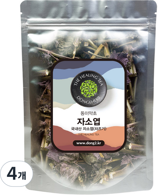 DONGEHERB 韓國產紫蘇葉, 250g, 4個