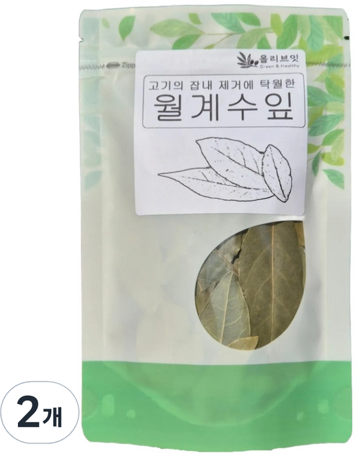 올리브잇 고기의 잡내 제거에 탁월한 월계수잎, 30g, 2개