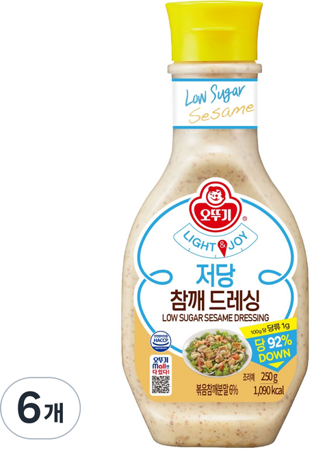OTOKI 不倒翁 LIGHT & JOY 芝麻低糖沙拉醬