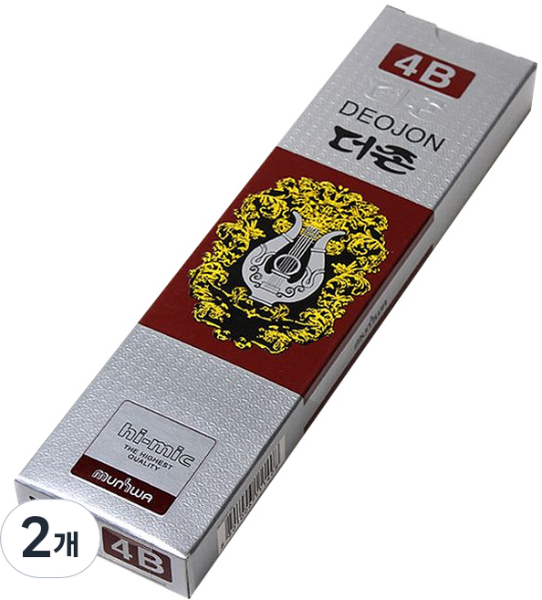 문화연필 더존 4B, 24개