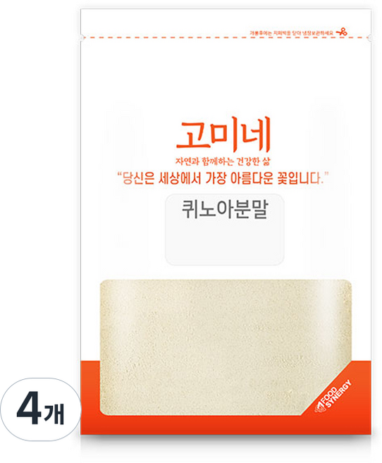 고미네 퀴노아 분말, 4개, 500g