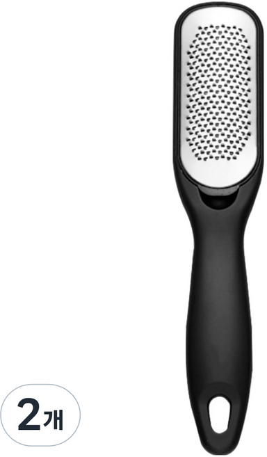 하와잇 양면 스테인리스 풋파일 발각질 제거기, 35g, 2개, 1개입
