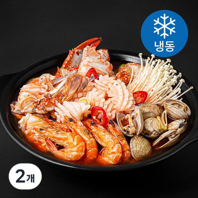 The 푸짐한 탕선생 꽃게탕 3~4인분(냉동), 2개, 700g