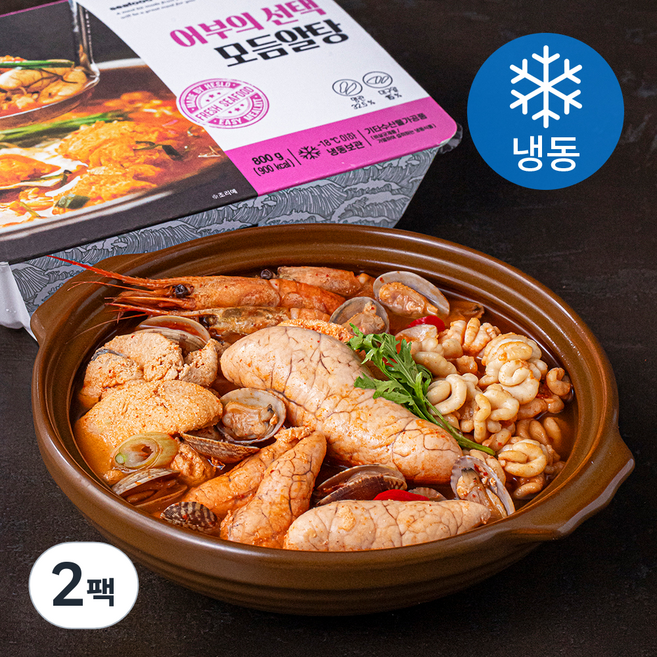 해슬로 어부의 모듬알탕 (냉동), 800g, 2팩