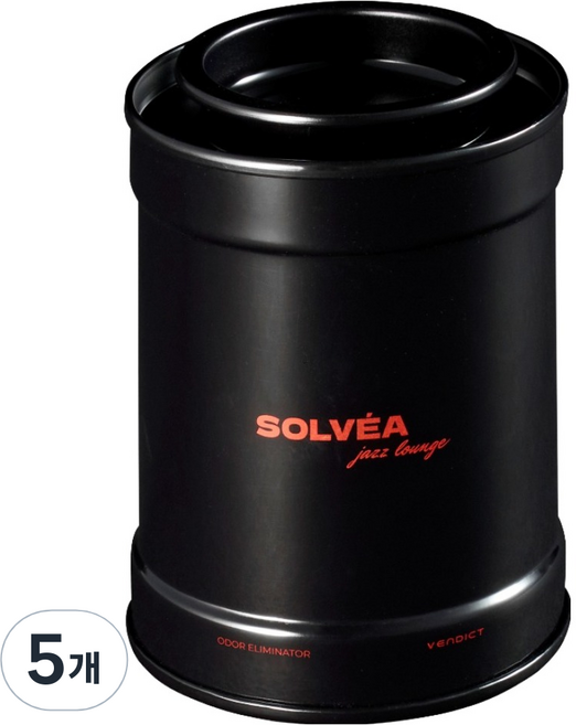 벤딕트 고체 탈취제 솔베아 재즈라운지, 160g, 5개