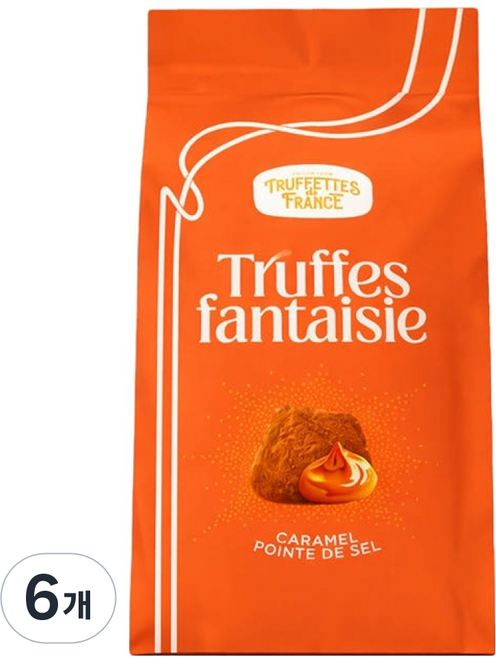 트뤼플프렌치 초코모드 쏠티드 버터토피 트러플 초콜릿, 150g, 6개