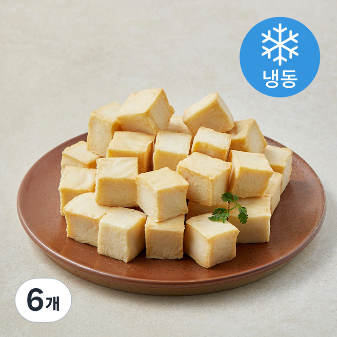 KP 두부모양 어묵 (냉동), 500g, 6개