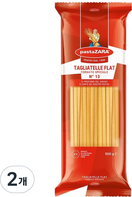 파스타자라 자라 딸리아뗄레, 2개, 500g