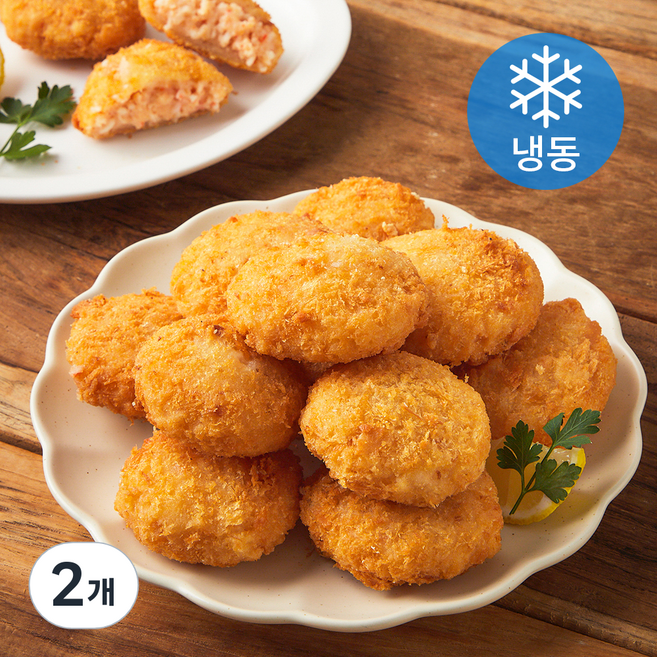 지푸드 맛살크림고로케 18입 (냉동), 720g, 2개