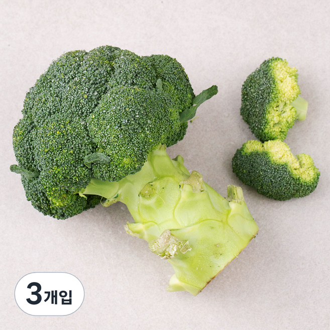 제주 브로콜리, 1개입, 3개