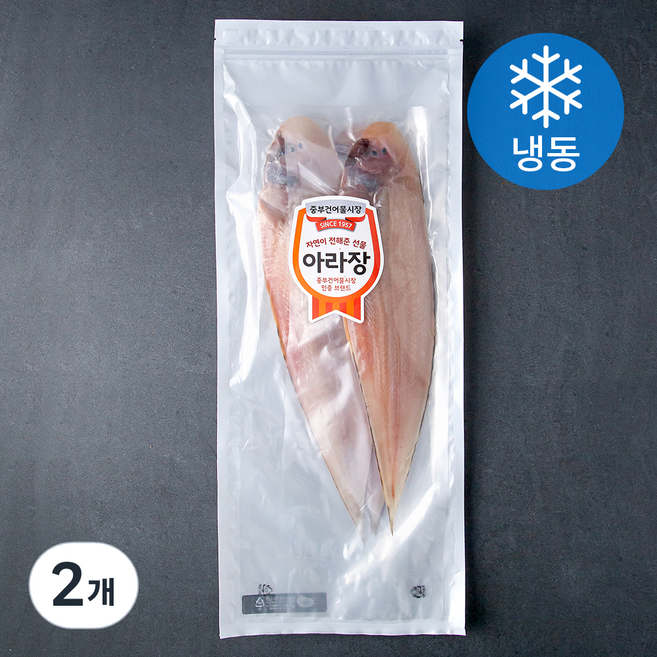 아라장 반건조군산박대 3미 (냉동), 600g, 2개