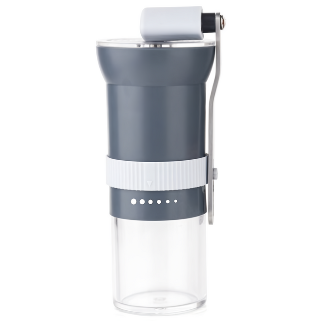 Couselect 露營便攜手搖咖啡磨豆機陶瓷磨芯, 1個, 25ml, 灰色