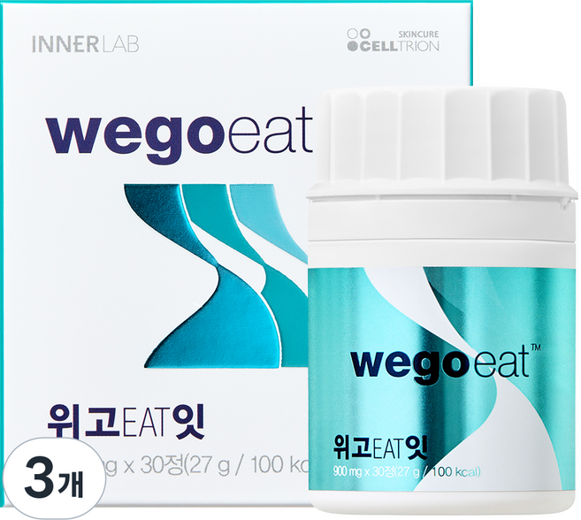 이너랩 위고잇 27g, 30정, 3개