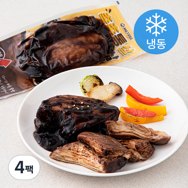 미트리 촉촉통살 닭가슴살 짜장맛 (냉동), 100g, 1개입, 4개