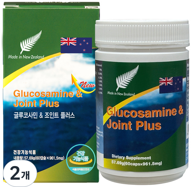 글루코사민 앤 조인트 플러스, 57.69g, 2개