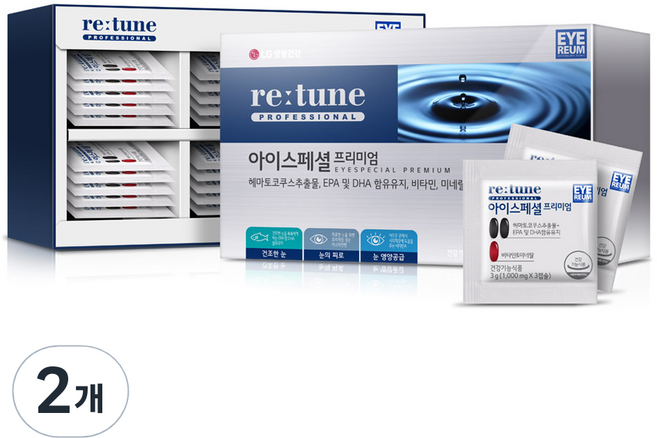 리튠 아이스페셜 프리미엄, 2개, 30회분