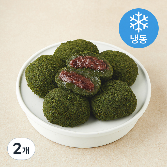 떡집소년 쑥카스테라 찹쌀떡 (냉동), 50g, 2개, 8개입