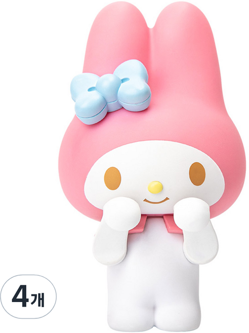 ROYCHE 三麗鷗螢幕掛飾公仔芳香劑 美樂蒂 SAN-MAF-A-MM 本體, 美樂蒂-甜美花香, 8ml, 4個