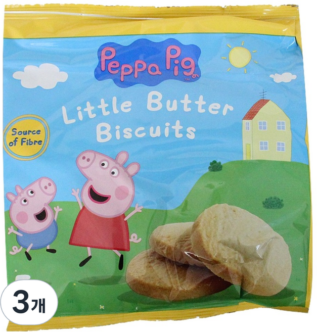 페파피그 리틀 버터 비스킷, 100g, 3개, 버터맛