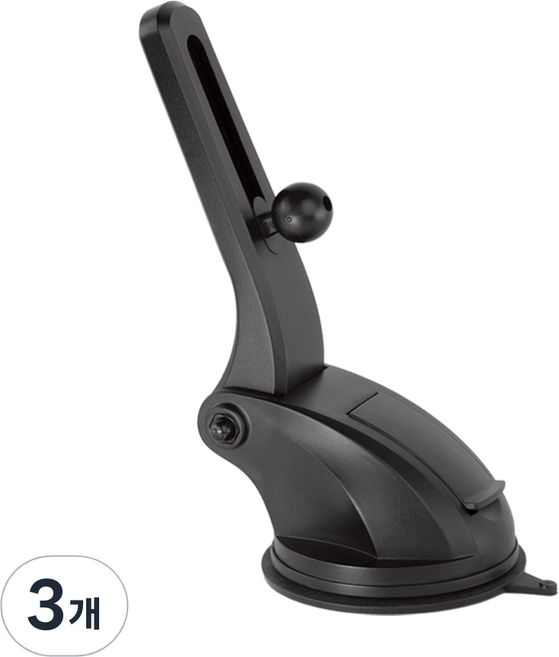 레드빈 차량용 대시보드 거치대 상하 이동형 CP-DCDM, 블랙, 3개